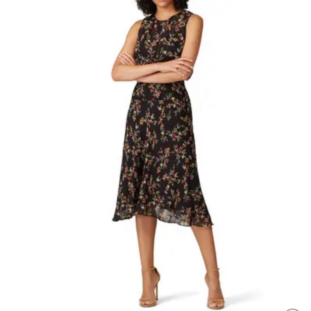Rachel Roy Collection floral blouson dress